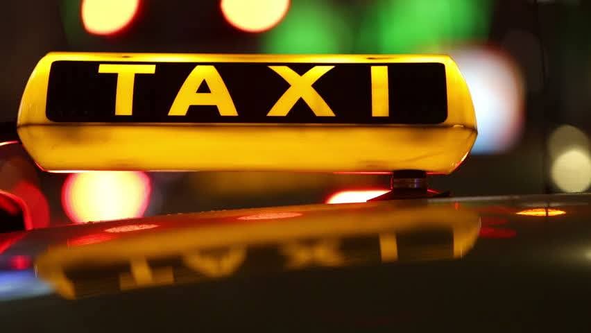 green top taxi